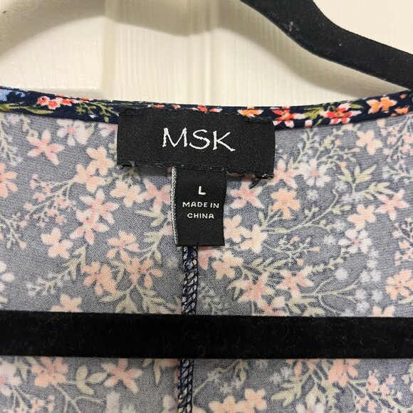 Floral Short Sleeve Dress - Picture 3 of 3